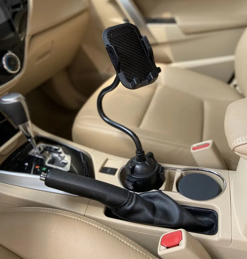 Universal Cup Holder Phone Mount - 360° Rotating Adjustable Car Phone Holder