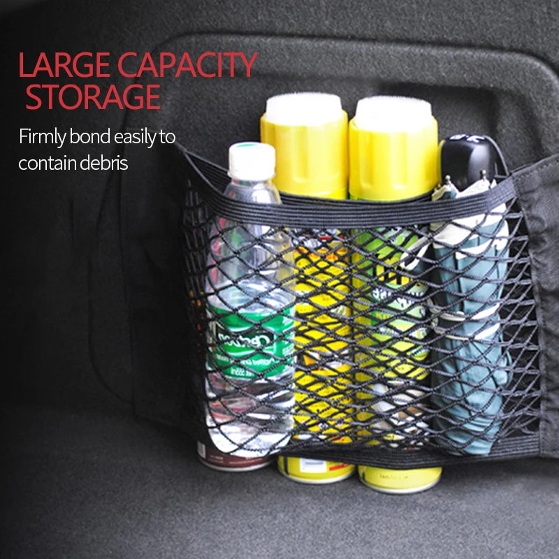Trunk Storage Net - Keep Cargo Organized and Secure
