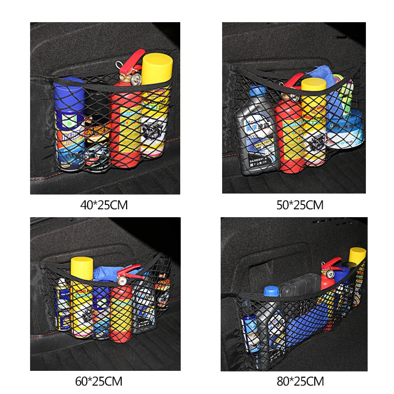 Trunk Storage Net - Keep Cargo Organized and Secure
