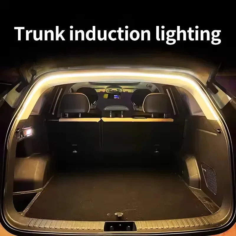 Car Trunk LED Light Strip – Auto-Sensing, IP65 Waterproof, 12V