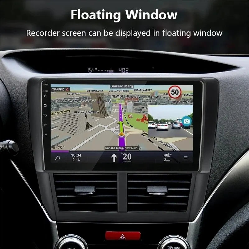 1080P Dash Cam with ADAS & LDWS | Android Head Unit Compatible