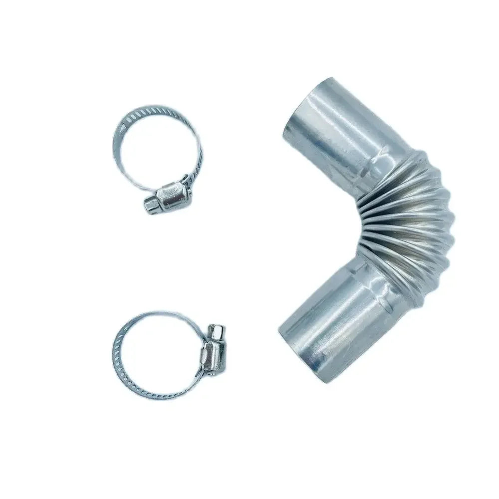 Diesel Heater Exhaust Pipe Connector - Stainless Steel Elbow for Webasto & Eberspacher Heaters