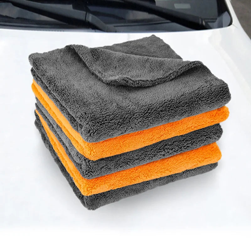 Premium Microfiber Car Detailing Towels - Ultra-Absorbent Drying Cloths