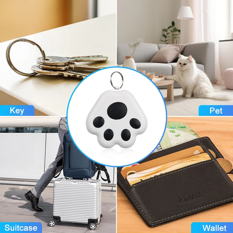 Bluetooth Item & Pet Tracker – Anti-Loss Finder for Keys, Bags, Pets & Car Parking