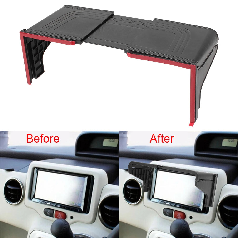 GPS Navigation Sun Visor - Adjustable Anti-Glare Shield (7-12")