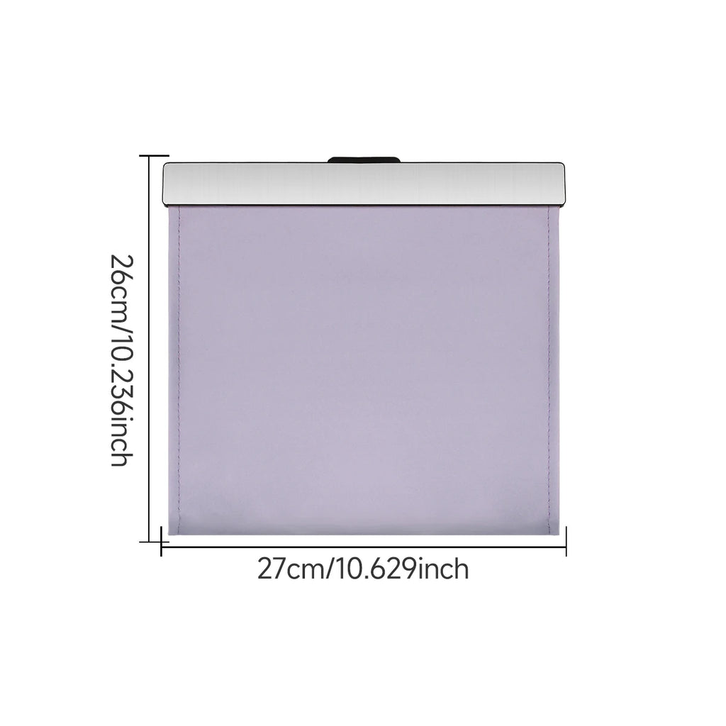 Car Trash Bin with LED Light - Waterproof Hanging Organizer