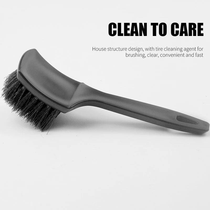 Tire and Wheel Cleaning Brush - Deep Clean Rims and Tires