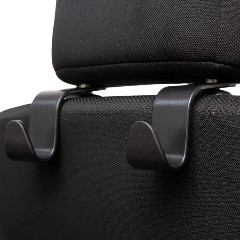 Car Headrest Hooks - Seat Back Organizer Hanger for Bags (1-10 Pack)