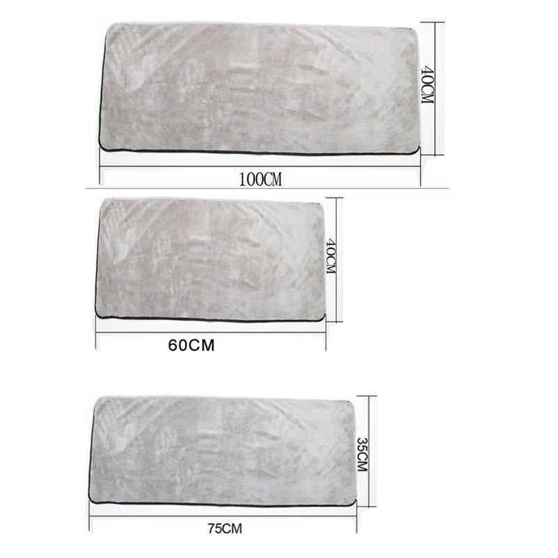 Microfiber Drying Towel - Ultra-Absorbent Car Cleaning Cloth