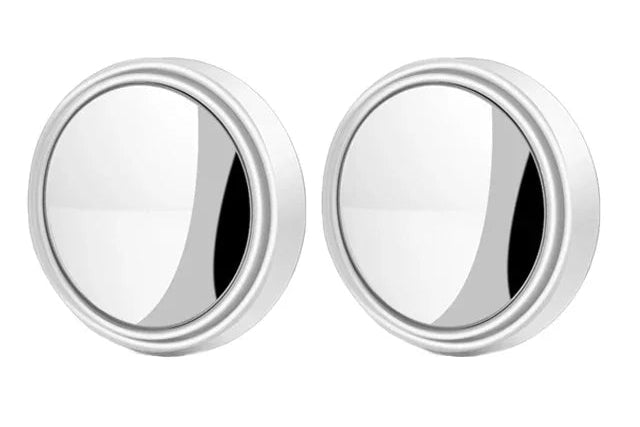 360° Convex Blind Spot Mirrors – HD Wide-Angle Auxiliary Mirrors (Set of 2)