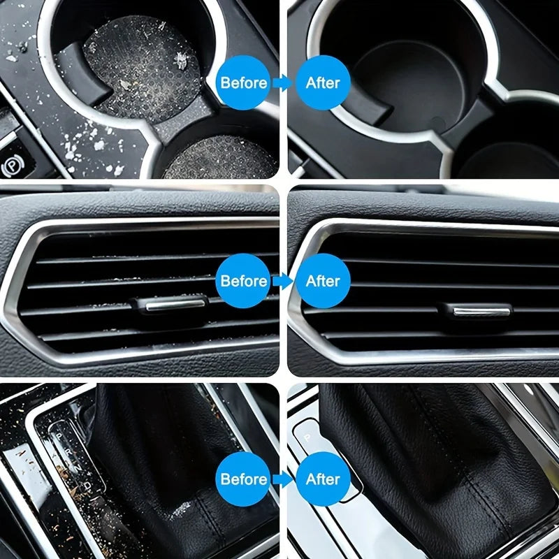 Cleaning Gel for Car Vents - Dust Remover for Hard-to-Reach Spots