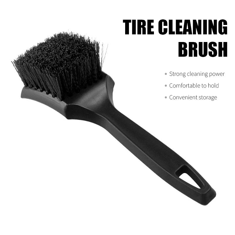 Tire and Wheel Cleaning Brush - Deep Clean Rims and Tires