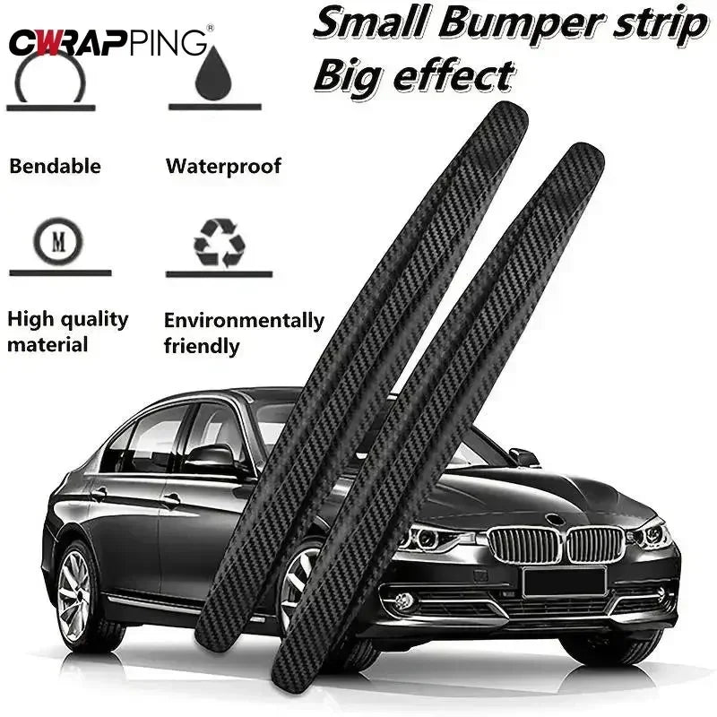 Bumper Corner Protector Guards - Universal Anti-Collision Strips (4-6 Pack)