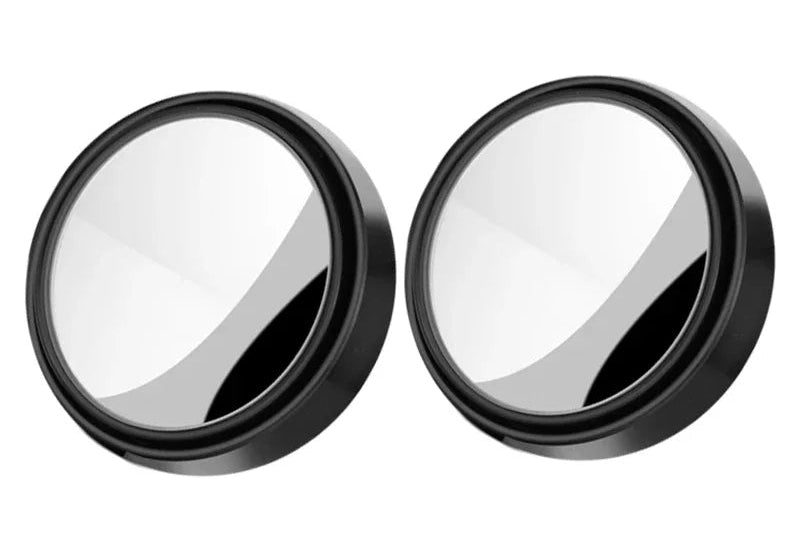360° Convex Blind Spot Mirrors – HD Wide-Angle Auxiliary Mirrors (Set of 2)