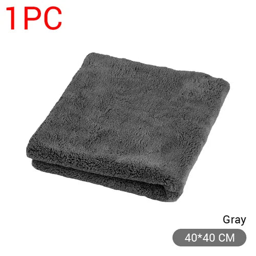 Microfiber Drying Towel - Ultra-Absorbent Car Cleaning Cloth