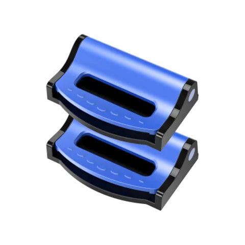 Seat Belt Buckle Clips 2-Pack - Anti-Slip Safety Stoppers