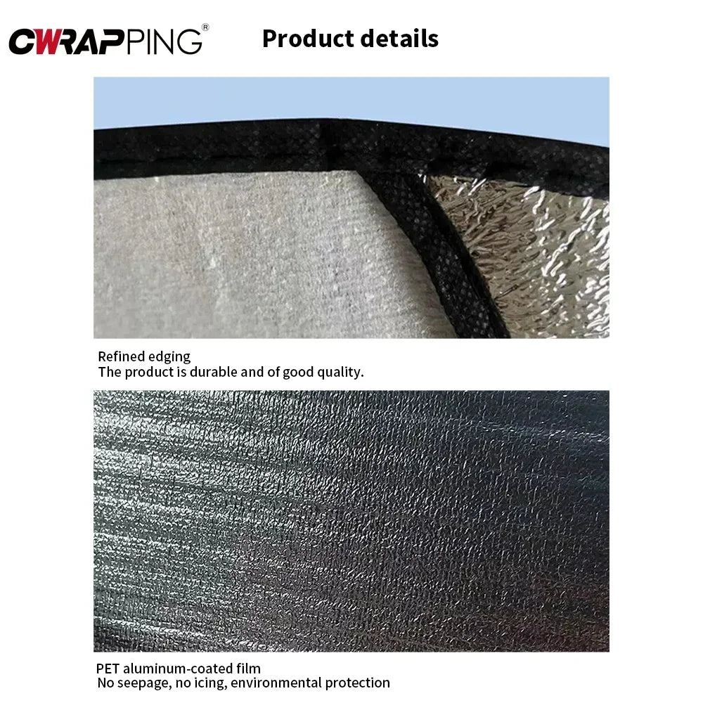 Steering Wheel Sunshade Cover - Keep Your Wheel Cool to Touch