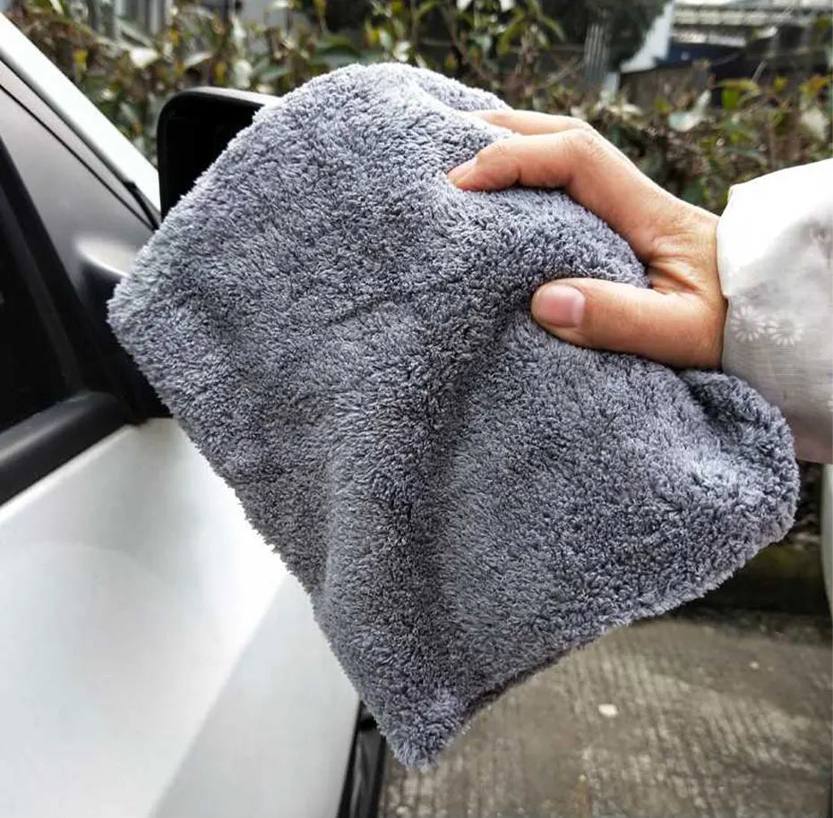 Microfiber Drying Towel - Ultra-Absorbent Car Cleaning Cloth