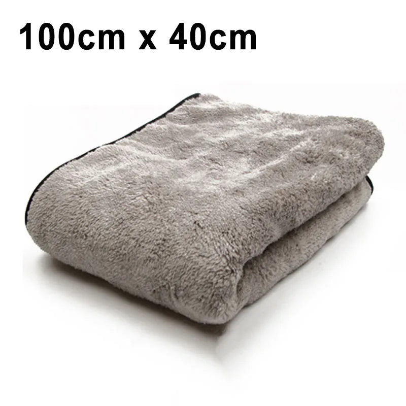 Microfiber Drying Towel - Ultra-Absorbent Car Cleaning Cloth