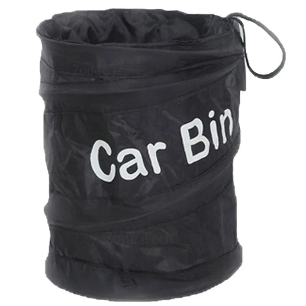 Collapsible Car Trash Can - Portable Waterproof Waste Basket