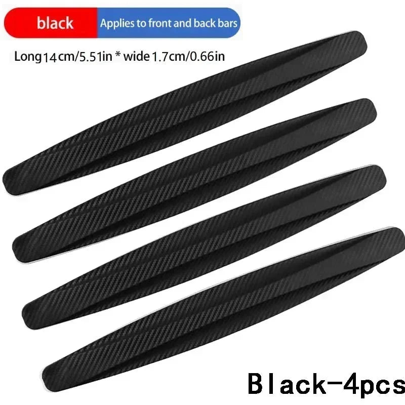 Bumper Corner Protector Guards - Universal Anti-Collision Strips (4-6 Pack)