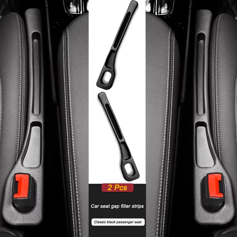 Car Seat Gap Filler - Universal Seat Crevice Organizer (2-Pack)
