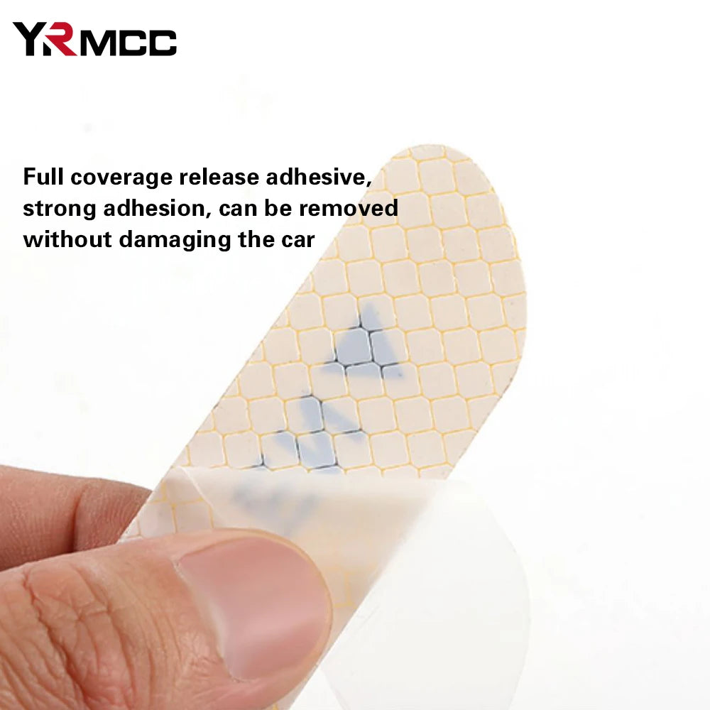 Reflective Car Door Safety Stickers - OPEN Warning Tape (4-Pack)