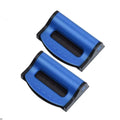 Adjustable Seat Belt Clips - Universal Fit Safety Belt Stopper (2-Pack)
