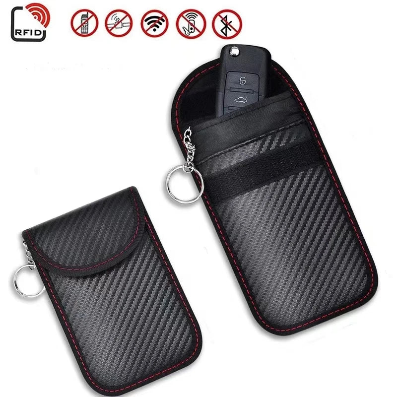 Car Key Signal Blocker Pouch - Prevent Keyless Car Theft
