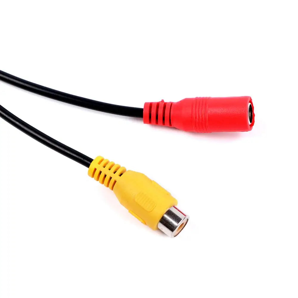 Backup Camera Adapter Cable - 4-Pin to RCA Converter Harness (23")