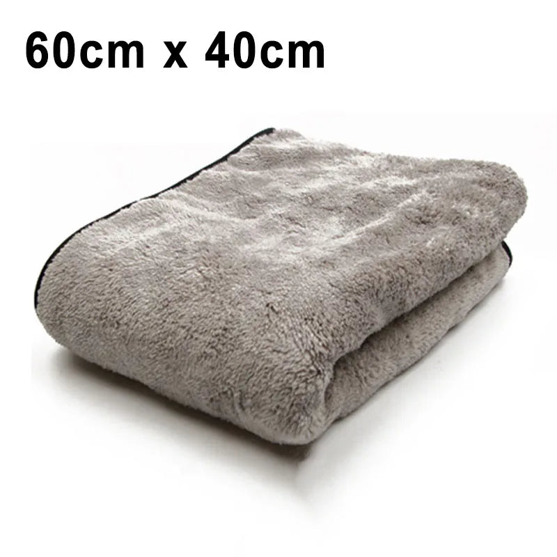 Microfiber Drying Towel - Ultra-Absorbent Car Cleaning Cloth