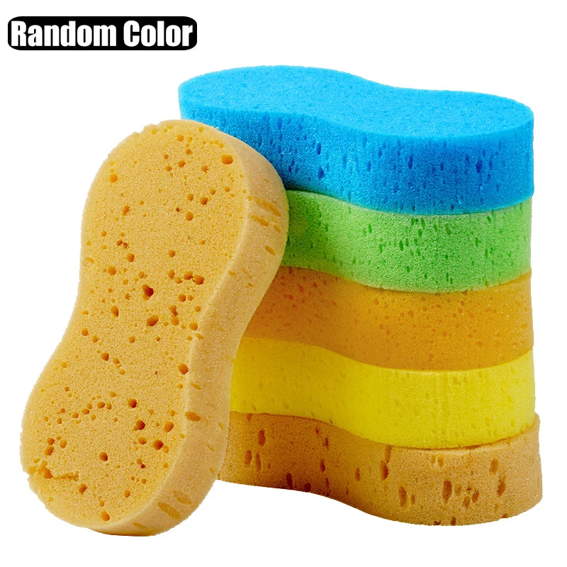 Honeycomb Car Wash Sponge - Large High-Density Foam Cleaning Block