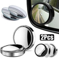 360° Convex Blind Spot Mirrors – HD Wide-Angle Auxiliary Mirrors (Set of 2)