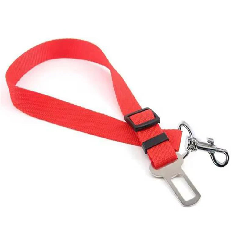 Pet Car Seat Belt - Adjustable Safety Harness for Dogs & Cats