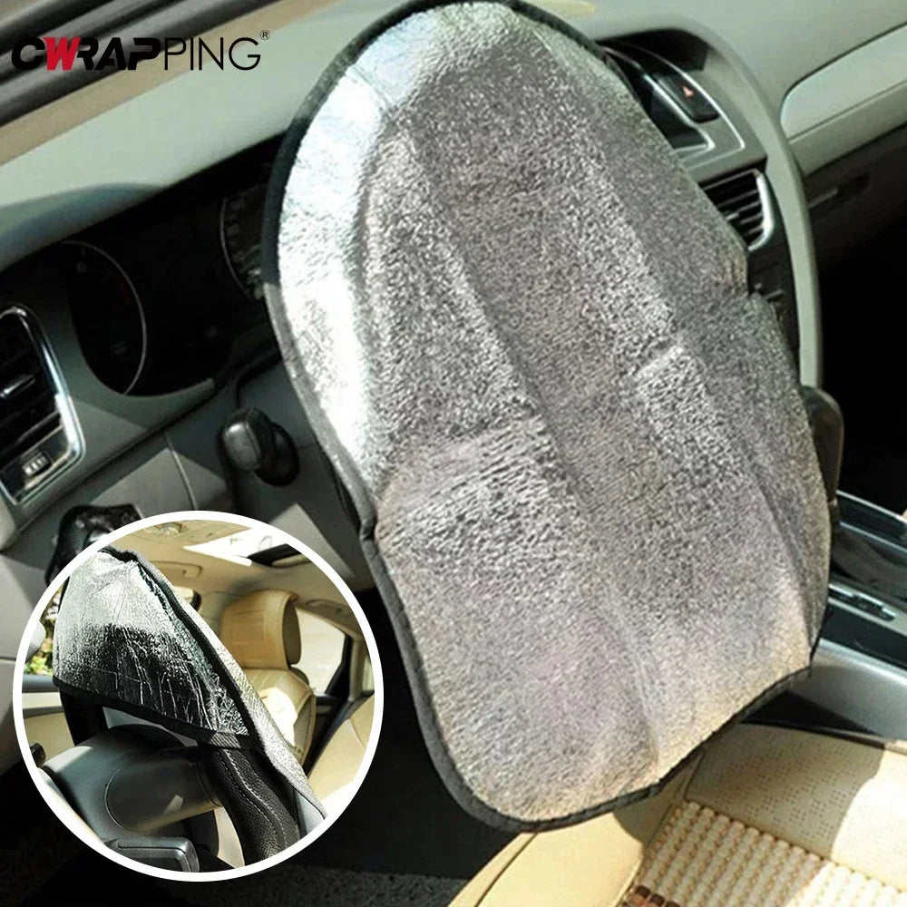 Steering Wheel Sunshade Cover - Keep Your Wheel Cool to Touch