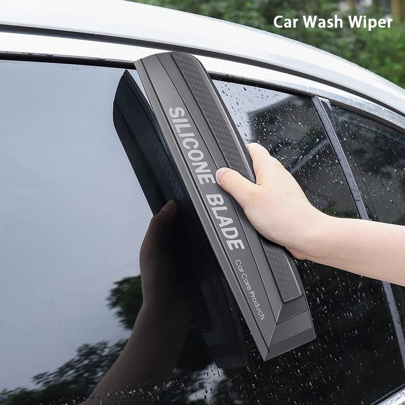 Silicone Car Drying Squeegee - Scratch-Free Water Blade for Fast Drying