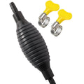 Manual Fuel Transfer Siphon Pump - Hand-Operated Gas & Oil Transfer Tool for Cars & Equipment