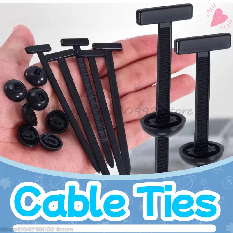 Nylon Cable Ties - Self-Locking Zip Ties for Automotive & General Use