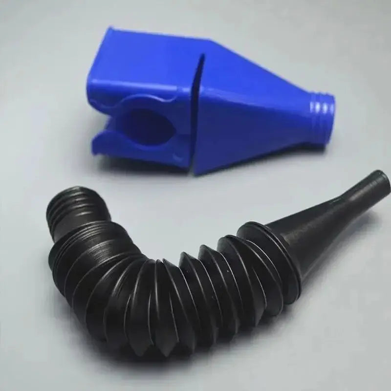 Flexible Oil Funnel for Cars & Motorcycles - No-Spill Design for Easy Fluid Changes