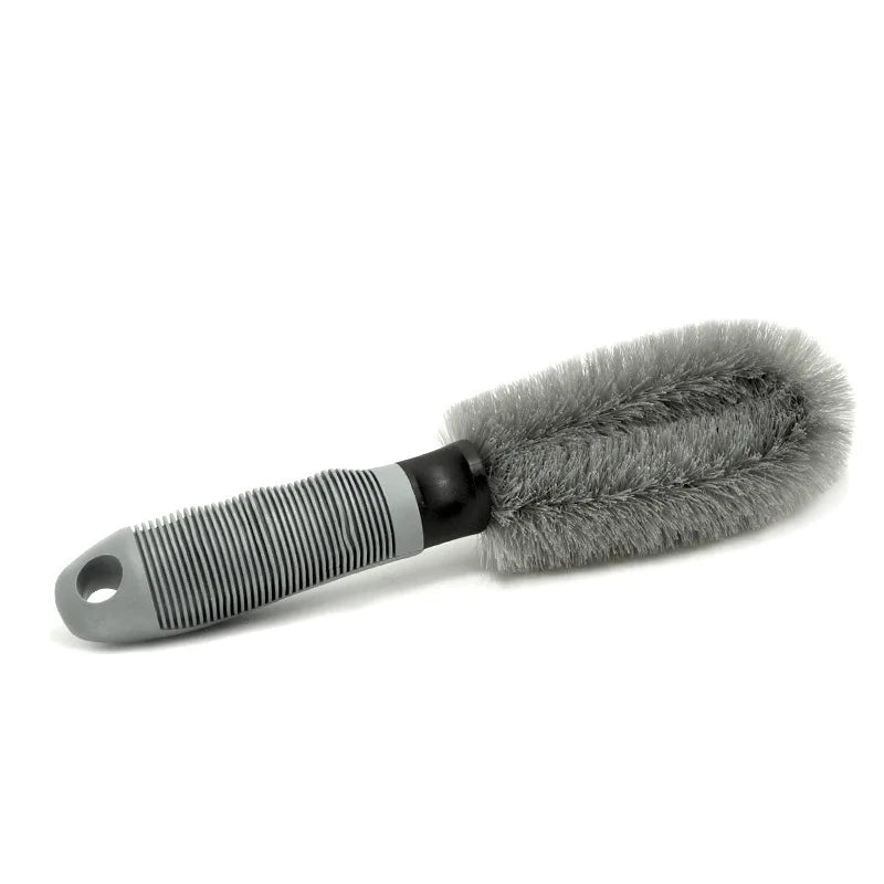 Microfiber Wheel Cleaning Brush - Soft Tire & Rim Detailing Tool