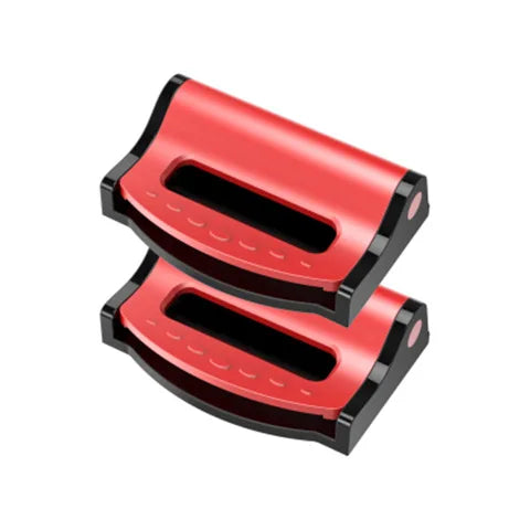 Seat Belt Buckle Clips 2-Pack - Anti-Slip Safety Stoppers