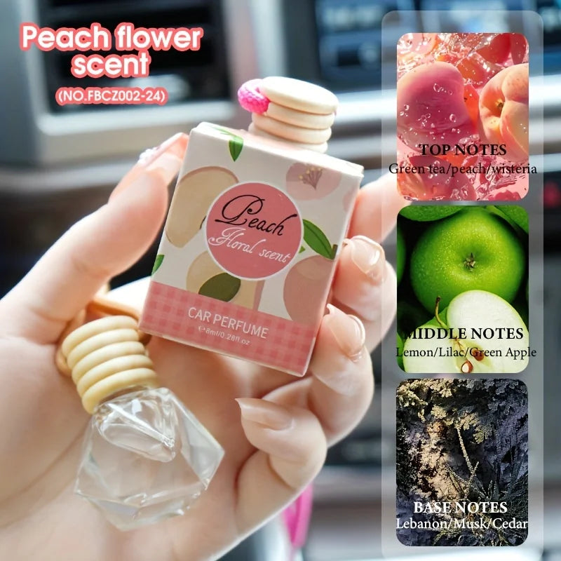 Car Air Freshener Aromatherapy Kit – Essential Oil Odor Eliminator (No Power Required)