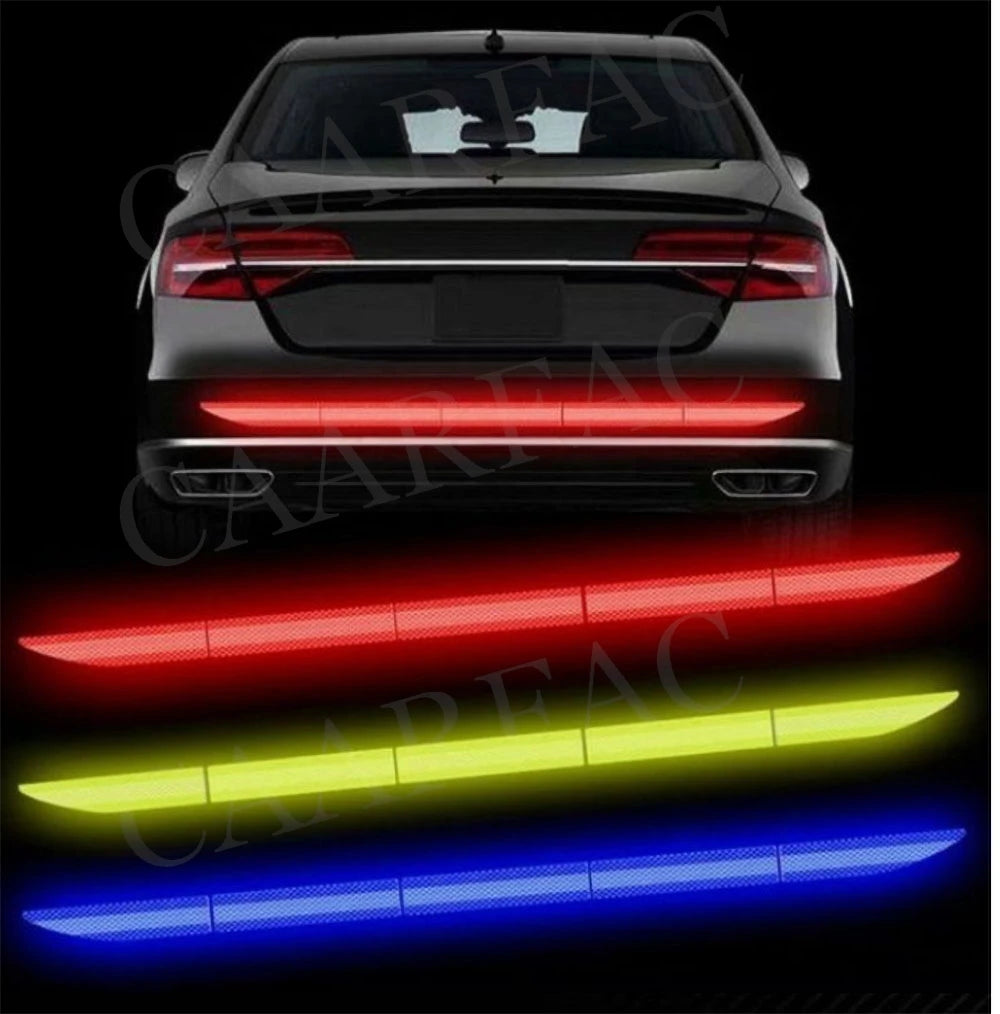Reflective Safety Tape - Car Warning Stickers for Night Visibility