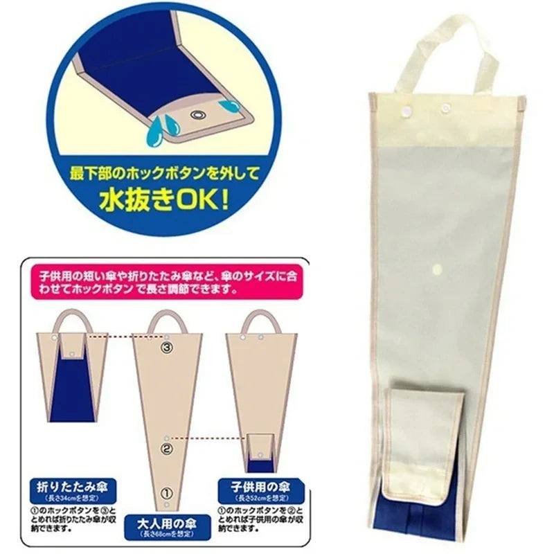 Car Umbrella Holder - Waterproof Back Seat Storage