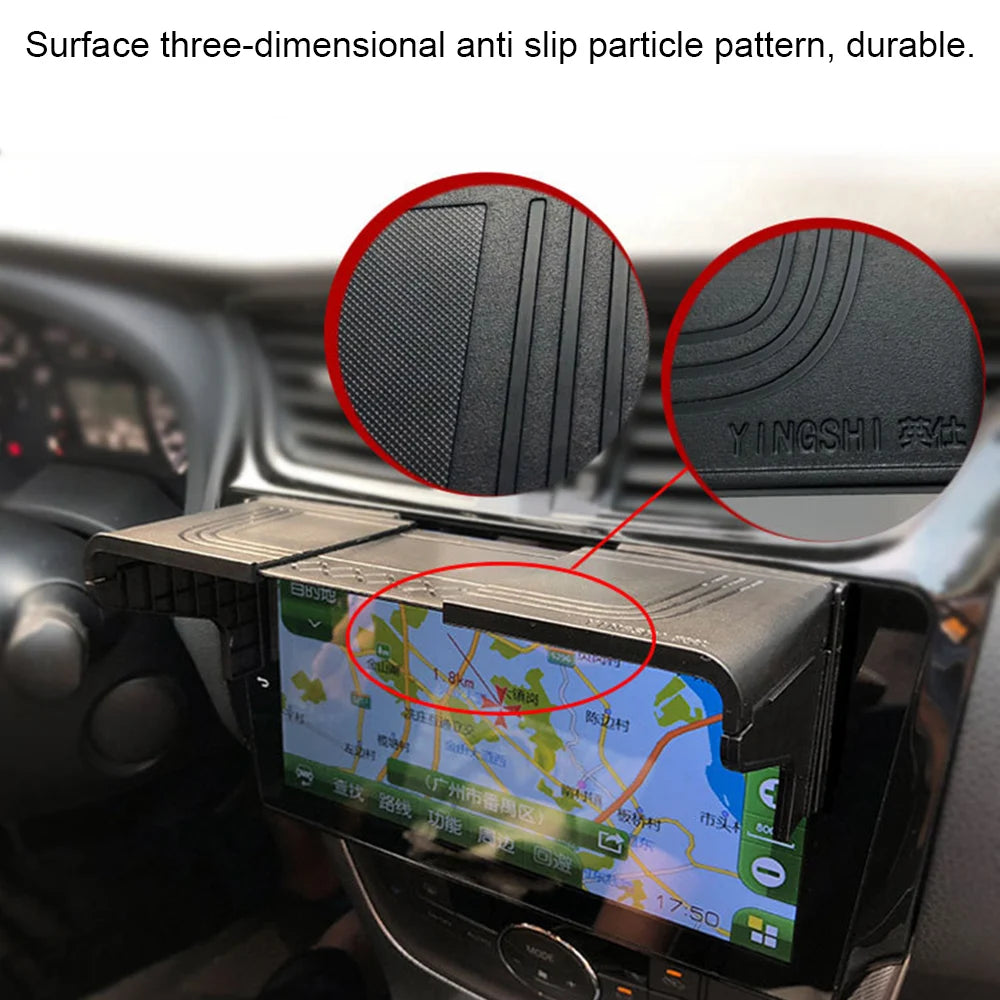 GPS Navigation Sun Visor - Adjustable Anti-Glare Shield (7-12")