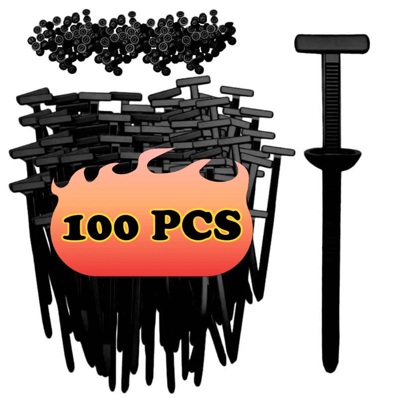 Nylon Cable Ties - Self-Locking Zip Ties for Automotive & General Use