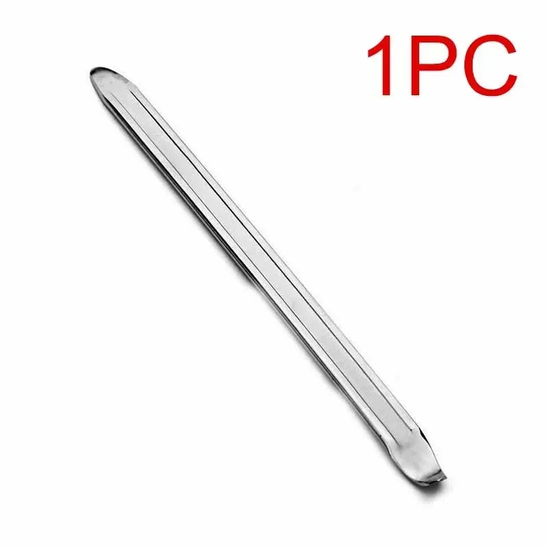 Tire Lever Tool Set - Heavy-Duty Steel Spoon Irons for Cars, Motorcycles & Bicycles