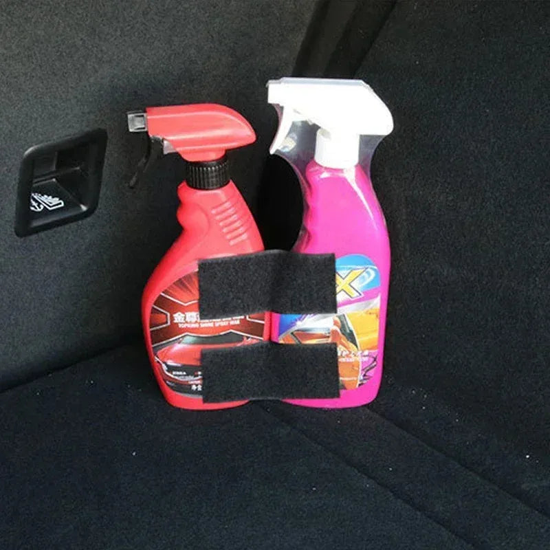 Car Trunk Velcro Securing Straps - 2-Piece Set for Fire Extinguisher & Cargo Organization