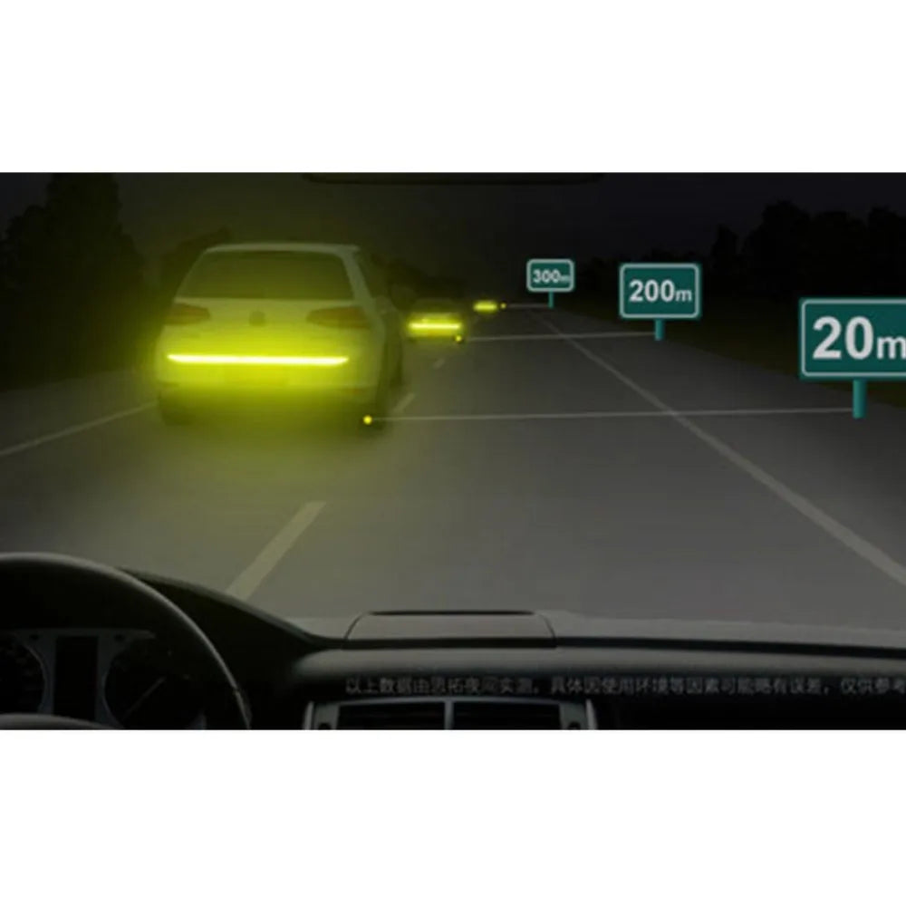 Reflective Safety Tape - Car Warning Stickers for Night Visibility