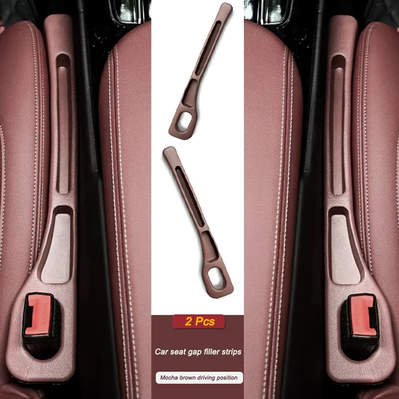 Car Seat Gap Filler - Universal Seat Crevice Organizer (2-Pack)